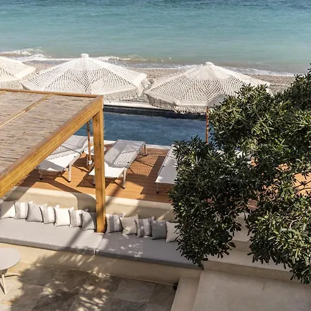 Cavo Dio 2 - Beachfront Bliss - Cozy Pool Sunsets Lägenhet Dhiminio