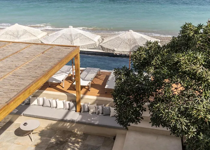 Cavo Dio 2 - Beachfront Bliss - Cozy Pool Sunsets Lägenhet Dhiminio